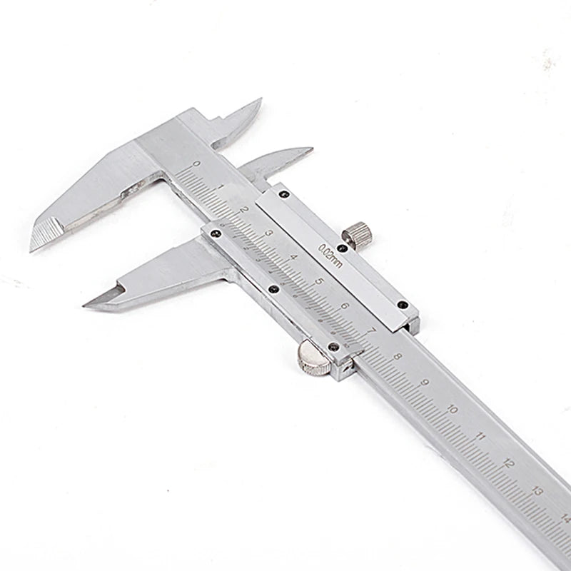 KAFUWELL YB5001A 0-150/200mm Hardened Carbon Steel Accuracy Gauge Micrometer Vernier Caliper Tire Repair Kit