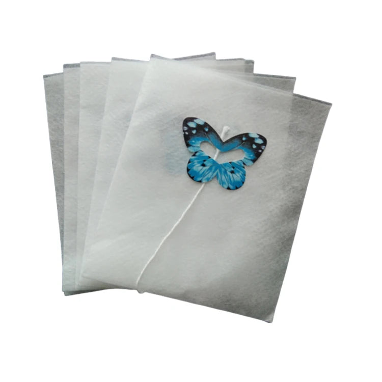 100% Biodegradable Disposable Non-Woven Paper Coffee Filter Bags Custom Logo Hanging Ear Drip Coffee Bag
