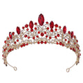 Miallo European Style Half Round Bridal Crown Rhinestone Crystal Birthday Princess Tiara Bridal Wedding Hair Accessories