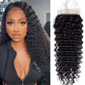 Wig Supplier Wholesale Lace Closure Raw Cuticle Aligned Hair Brazilian Human Hair 4x4 12a Natrual Black Hd Lace in Stock
