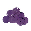 Specially Designed for Automotive Finishing and Polishing Purple 150mm Car Sandpaper Disc