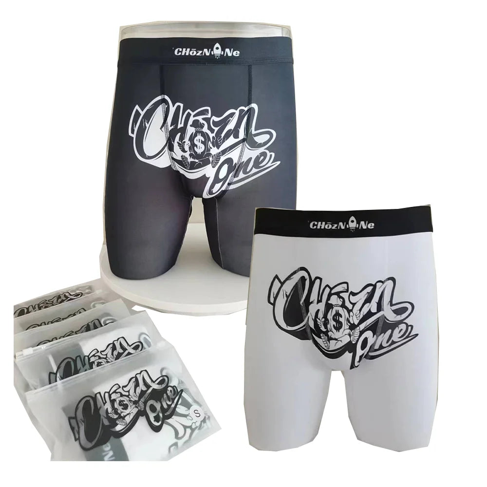 Customized Pattern Print Male Boxer Young Boys Underwear for Men Plus Size Boxers Briefs Short Briefs Boxers
