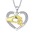 Mothers Day Gifts 2026 Necklace S925 Silver Jewelry Necklaces Heart Pendant Necklace Pendant Jewelry for Mom Wholesale Supplier