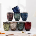 Reactive Glaze Tea Cup Ceramic Single Tea Mug  Ceramic Tumbler Chinese Kung Fu Tea Water Coffee Ceramic Cup Set