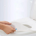 Waterproof Individual Bag Free Sample White Disposable Toilet Seat Cover for Travel