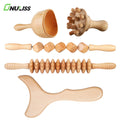 For Maderoterapia Maderotherapy Maderotherapie Wood Therapy Massage Tools Lymphatic Drainage Tool for Body and Facial Massager