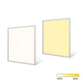 DC24V 6262 40W 2700-6500K CCT Tunable Gapless Smart Wi-Fi Tuya App Control Home Office CCT Square LED Panel Light 62x62
