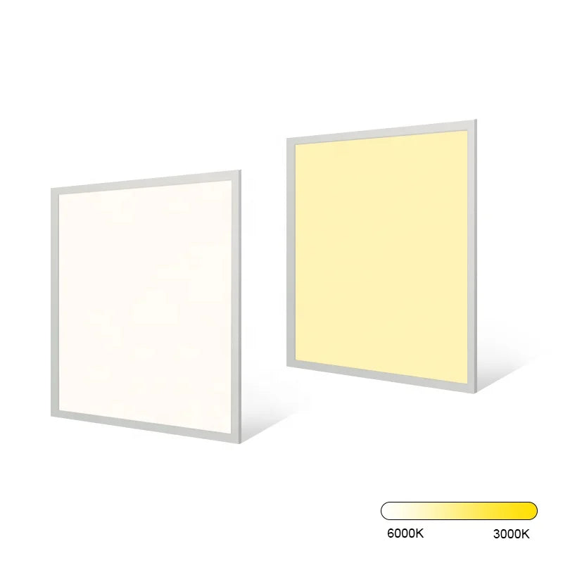 DC24V 6262 40W 2700-6500K CCT Tunable Gapless Smart Wi-Fi Tuya App Control Home Office CCT Square LED Panel Light 62x62