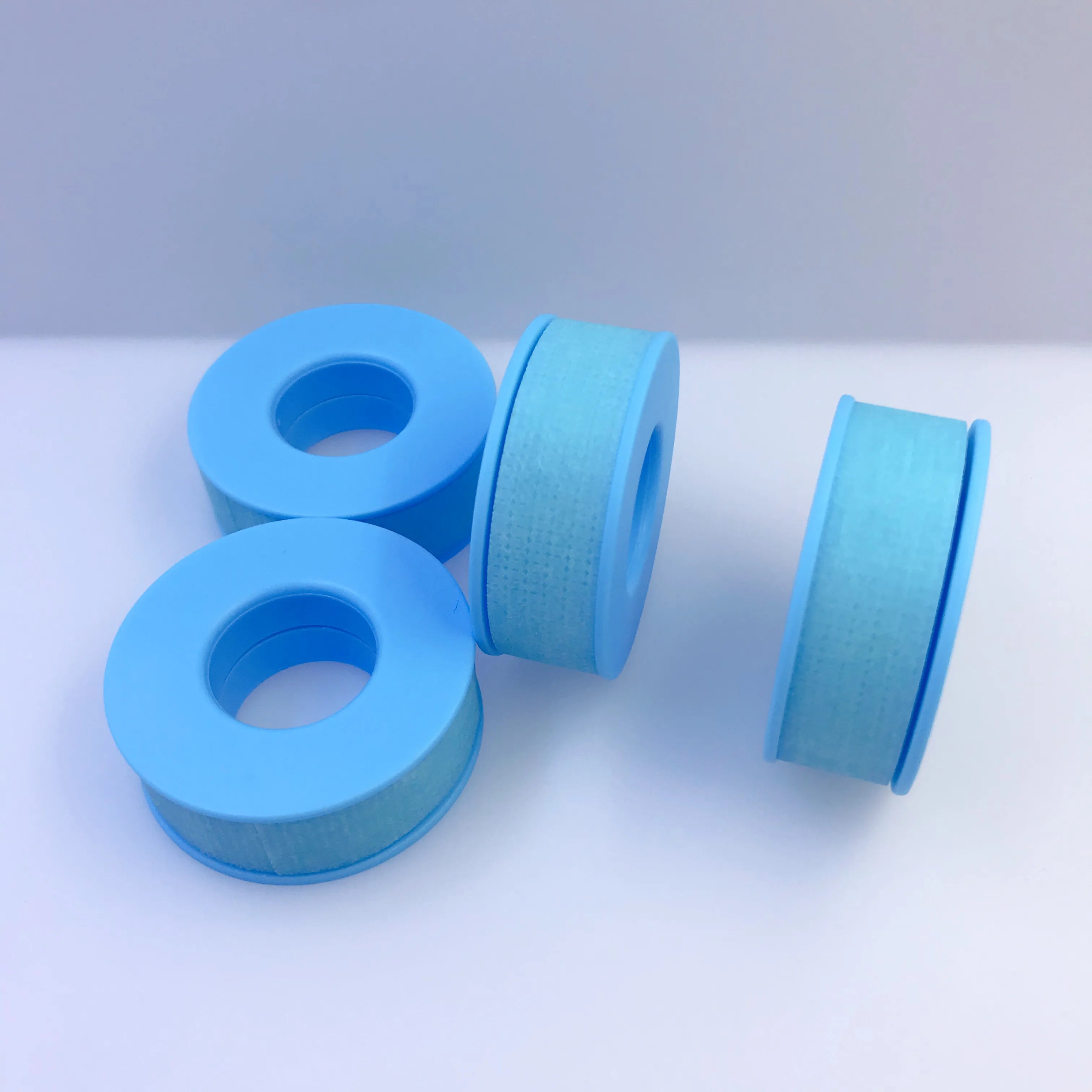 Skin-Friendly  Tools Beauty Custom Logo Gel Eyelash Extensions  Blue Silicone Lash Tape