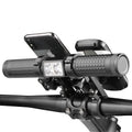SpoLite Bicycle Headlamp 1200lm High Brightness Bike Light IP65 Waterproof Structure Super Bright Feature Power Supply Battery