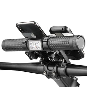 SpoLite Bicycle Headlamp 1200lm High Brightness Bike Light IP65 Waterproof Structure Super Bright Feature Power Supply Battery