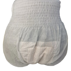 Soft Breathable Disposable Adult Pull-Up Pant Diapers Plain Woven Personal Care Feminine Hygiene Products