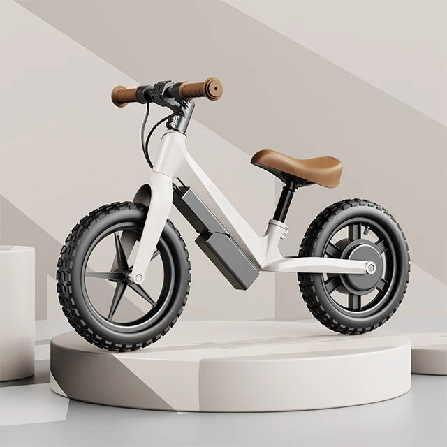 Popular 24v Kids Electric Bicycle Good Quality Children Electric Balance Bike for Kids 12in Moped Style Electric Bike