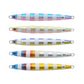 40/60/80/100g Casting Jigging Luminous Metal Vertical Jigs Saltwater Speed Sinking Fishing Jigging Lures