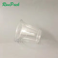 Wholesale Custom LOGO Printing 8 10 12 14 16 32 oz Disposable PET Plastic Cups Clear Lid Cold Drinks/Coffee Single Wall