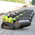 Powerful Diesel Engine Farm EURO 5 Lawn Mower Robotic Crawler Wireless Remote Control Lawn Mower Slope Mower for Sale