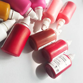 Wholesale Oily Shiny Liquid Colors for Lip Gloss and Lipstick Production Lip Liquid Pigments Lipgloss Pigment