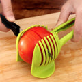 Vegetable Cutter Lemon Slicing Tool Multi-purpose Hand-held Round Fruit Tongs Household Kitchen Manual Vegetable Cutter