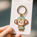 Wholesale Custom Soft Key Holder Soft Enamel Metal Laser Engraving Personalised Logo Fashion Custom Anime Cartoon Key Chains