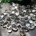 Kindfull Wholesale Natural Polished Quartz Clear Quartz  Hand Crafted  Clear Quartz Tumbled Stone for Healing