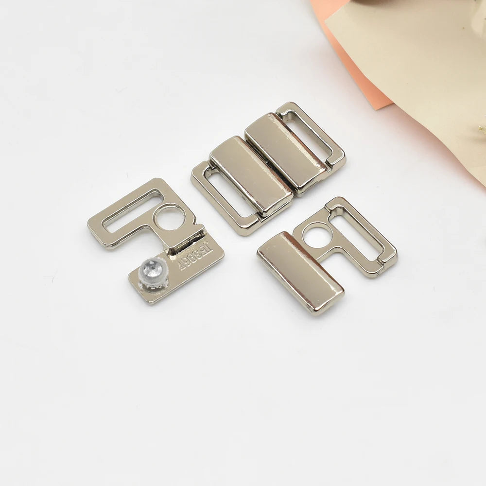 35mm/40mm/45mm Best Selling Swimsuit Clasp Front Closure Clasp Swimwear Metal Accessories Zinc Alloy Underwear Accessory