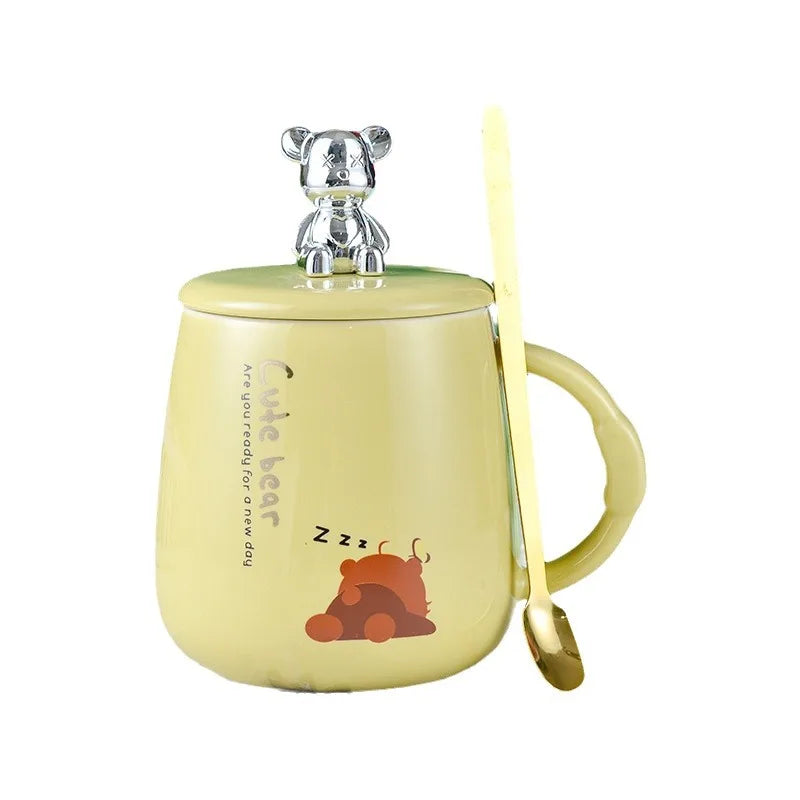 New Arrivals Gift Box 3D Cartoon Big Belly Ceramic Coffee Mug