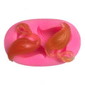 Hengya Silicone Chocolate Mould with Mini Flamingos Shape. Silicone Sugar Lace Mould 3D Fondant Mermaid Tail Cake Mold