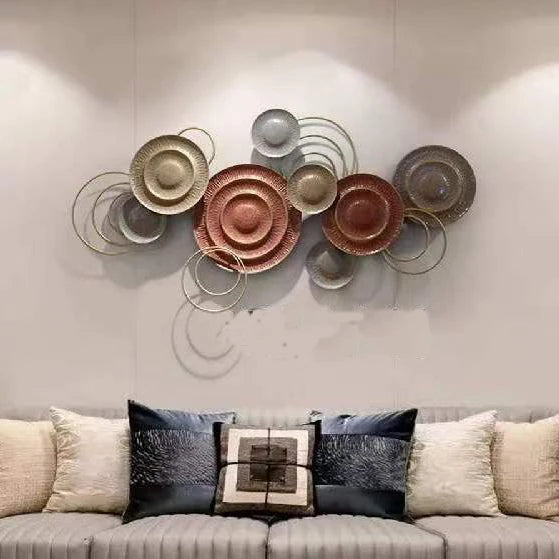 134.6*63.5cm168*79cm New Design Handicraft Generous Metal Wall Hanging Attractive Metal 3D Art Wall Decorations for Home