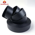 Custom Black Matte Smooth Surface Eco-friendly Sustainable 18mm Waterproof Abrasion Resistant TPU Coated Webbing for Bags