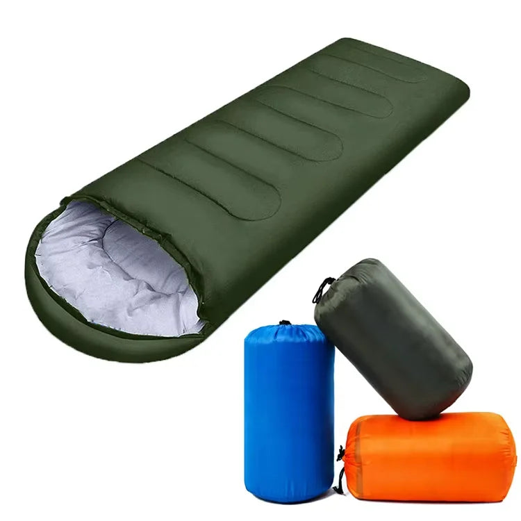 Hot Selling 3-4 Seasons Portable Sleeping Bags Single Camping Waterproof Rectangular Envelope Sleeping Bag for Outdoor