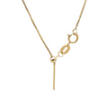 1000S Jewelry 14K Solid Yellow Gold Link Chain Necklace Trendy Design Real Gold Gift for Girlfriend