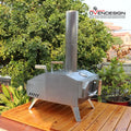 High Quality Stainless Steel Tabletop BBQ Grill Pizza Oven Portable High-Capacity Flame Safety Easily Cleaned Home Camping