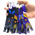 Custom Cashless Event Bracelet Sublimation Printed Festival Fabric Wristbands for No Minimum Event Ticket Wristband