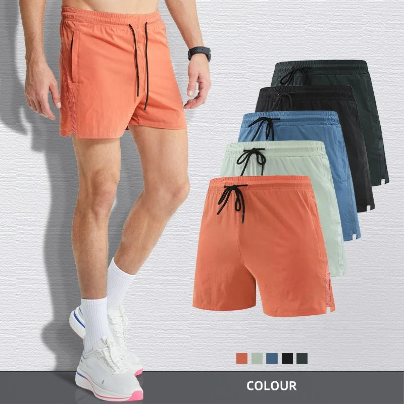 OEM/ODM Custom Men's Breathable Quick Dry Polyester Spandex Shorts Running and Training Shorts Men's Gym Jogger Athletic Shorts