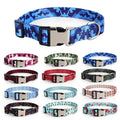 Spot Factory Source Personalized Thickened Polyester Dog Collar Digital Printing Heat Transfer Button Ribbon Eco-friendly