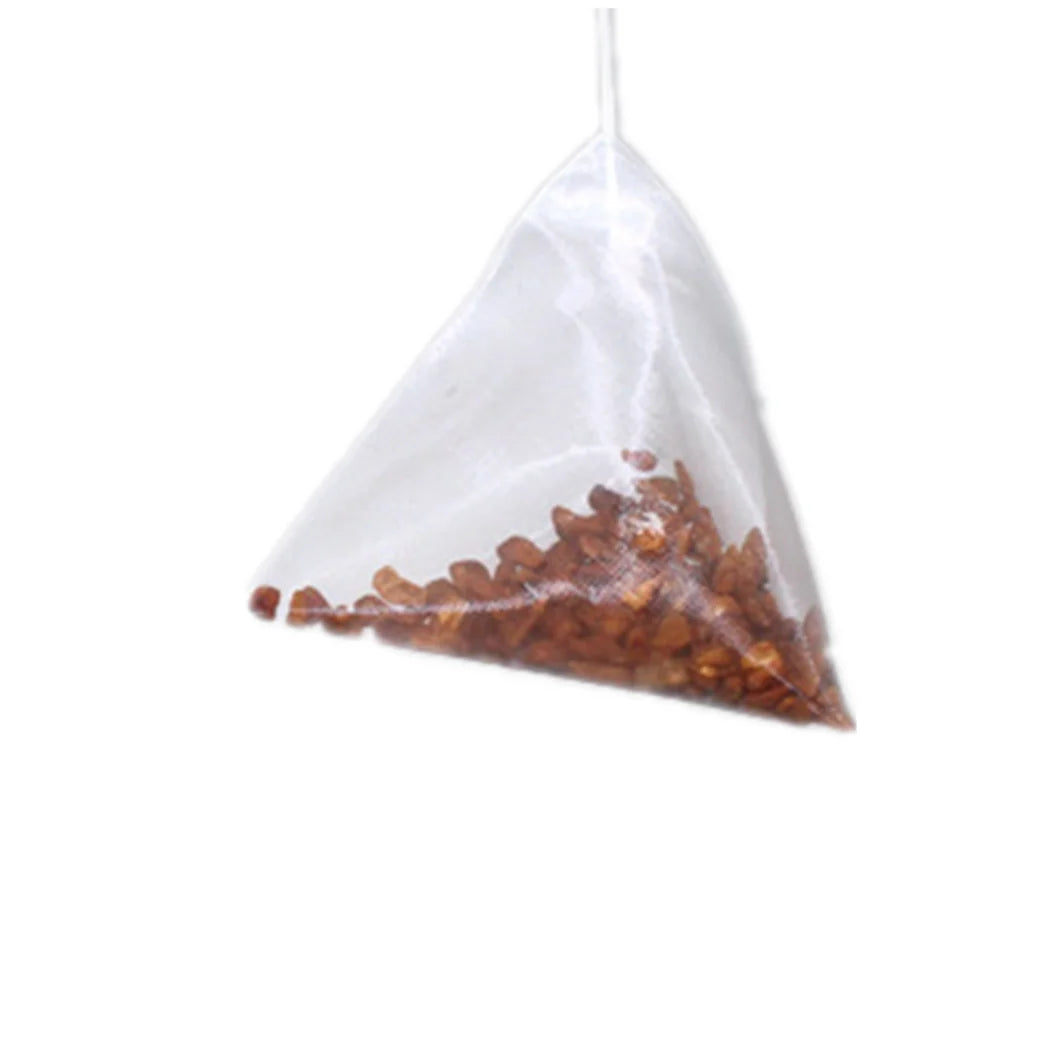Pyramid Food Grade Custom Printing Empty Corn Fiber Tea Bag