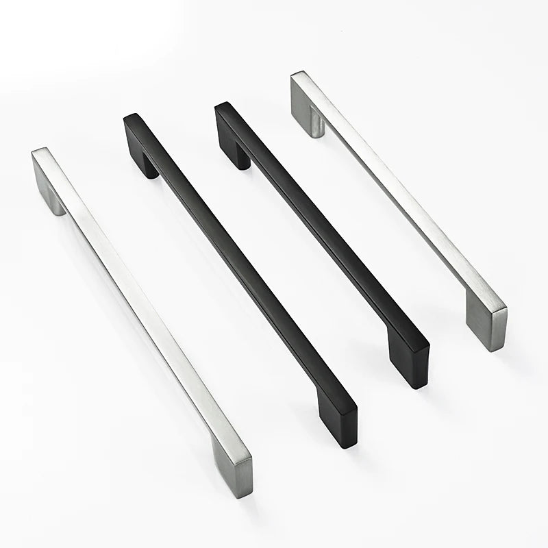 Furniture Hardware Cabinet Pull Solid Gold Black Knurled Aluminium T Bar Kitchen Drawer Cupboard Cabinet Handel