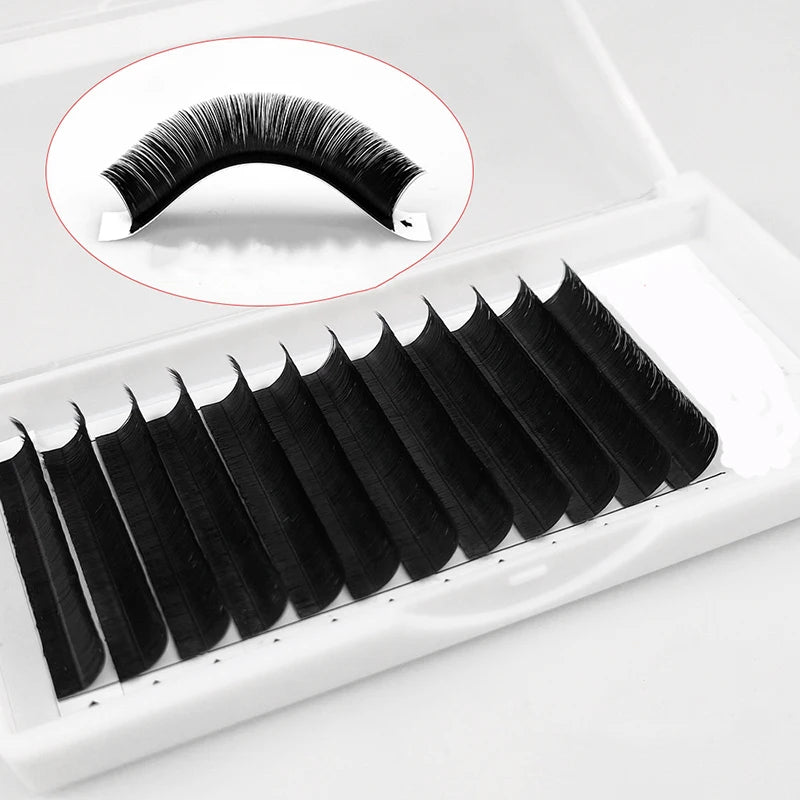 Wholesale Premium 0.03 D Individual Volume Synthetic Lash Trays Easy Fans Extensions Box Mixed Premium Lash Extension Supplies