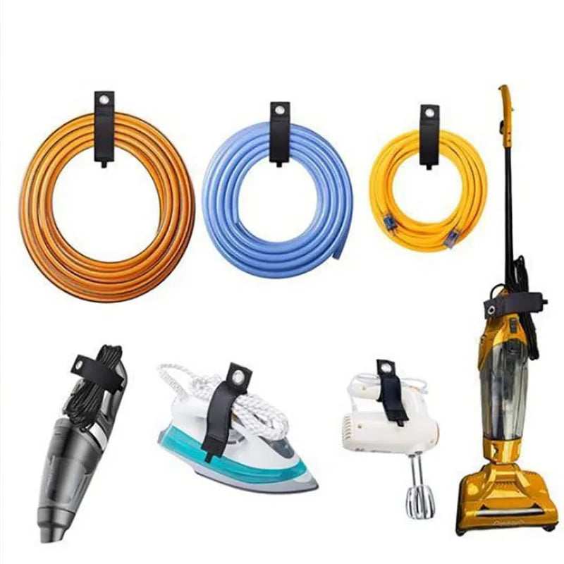 Hook and Loop Heavy-Duty Wrap It Storage Straps Cord Wrap Keeper Cable Straps Garden Hoses Rope Garage Storage Straps Organizer