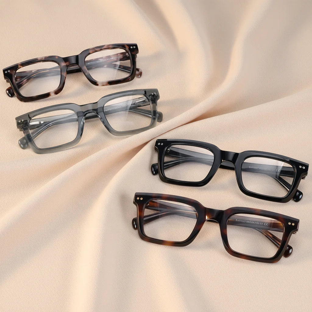 New Arrivals Online Celebrity Style Optical Eyewear Glasses Frame Unisex Myopic Eyeglasses Popular Acetate Spectacles Frames