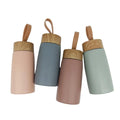 Custom Double Wall Stainless Steel Children Vacuum Kids Tumbler Thermos Mug Thermal Water Bottle With Silicone Handle or Rope