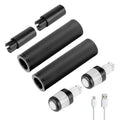 Ulip USB Chargeable Extender Silicone Grip Set with Light for Max G30 Scooters Handle Cover Grip for Electric Scooter