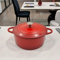 Factory Wholesale Cast Iron Dutch Oven with Enamel Coated Cookware Restaurant Casserole