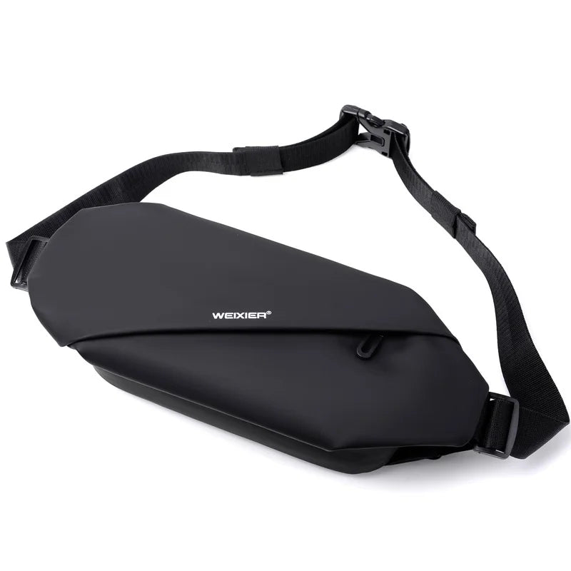 WEIXIER New Style Outdoor Sports MultifunctionalLarge Capacity Waist Bags Shoulder Bags Crossbody BagsBelt Purse for Men