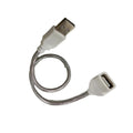 USB Metal Hose Male Female USB Connector 5V Small Desk Lamp Bracket Lamp Pole USB Port Tube Extension Cord