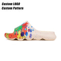 BreezeStep Summer Cloud Pantuflas Lightweight Home for Slippers with EVA Pillow Slides Soft Platform Open Toe Anti-Slip