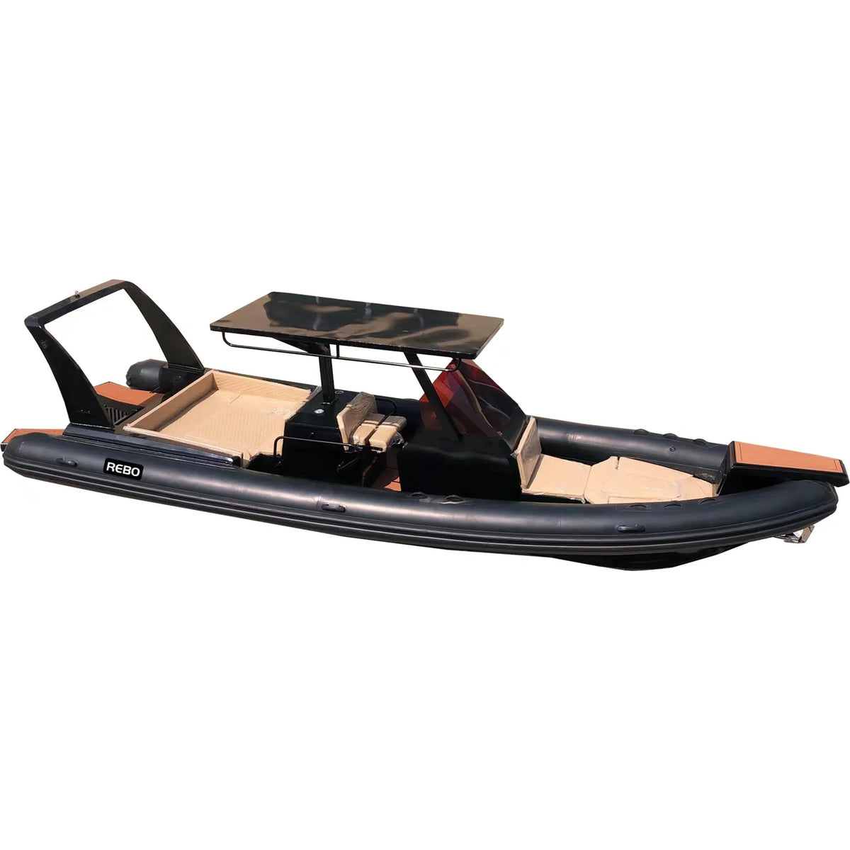 Hypalon Orca High Speed 29ft Aluminum RIB 860 Inflatable Boat With Swimming Platform for Sale