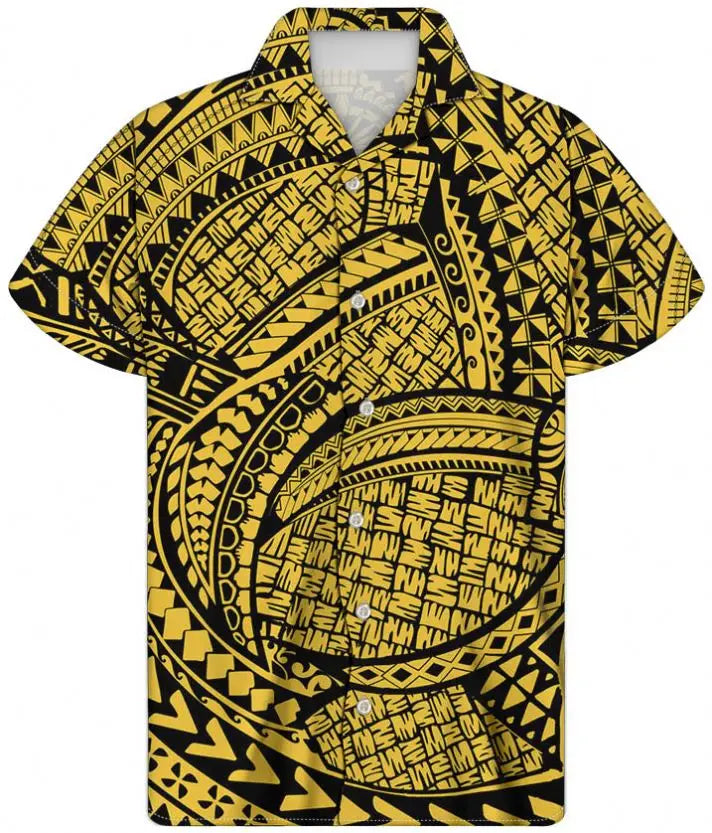 Summer Beach Casual Aloha Hawaiian Shirts for Men Button Closure Short Sleeve Regular Fit Mens Floral Shirts