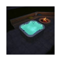 Modern 4-Person Acrylic Massage Whirlpool Bathtub Plug Play Balboa Hottub  Square Outdoor  Spa for Garden Home