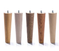 WEKIS Modern Solid Wood Furniture Legs Solid Wood Sofa Legs for Couch Bed Coffee Table for Dining Kitchen Hotel Outdoor Plastic